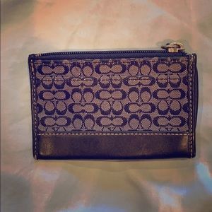 Coach coin wallet